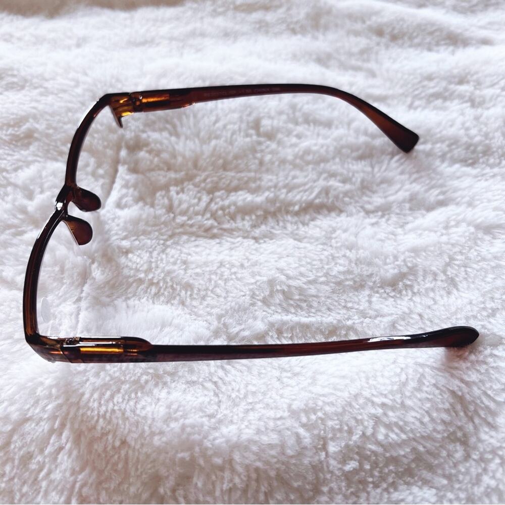 Sophie Tortoise Brown Rectangular Reading Glasses - Picture 8 of 15